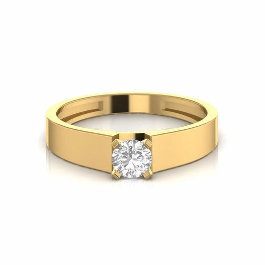 0.47 Carat Natural Diamond Solitaire Engagement Ring