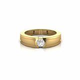 0.50 Carat Solitaire Natural Diamond Engagement Ring For Men