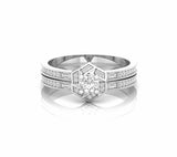 0.52 Carat Natural Diamond Classic Vintage Engagement Ring