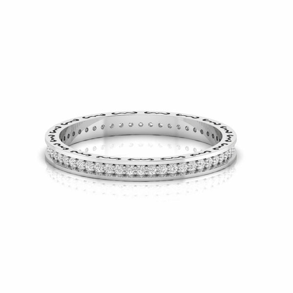 0.26 Carat Stackable Natural Diamond Eternity Wedding Band