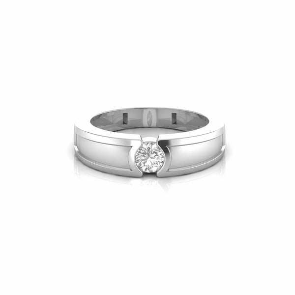 0.50 Carat Solitaire Natural Diamond Engagement Ring For Men