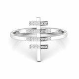 0.12 Carat Natural Diamond Symbolic Ring