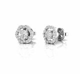 0.43 Carat Diamond Natural Dainty Stud Earrings