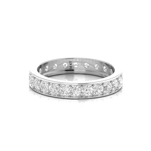 1.65 Carat Natural Diamond Full Eternity Wedding Band