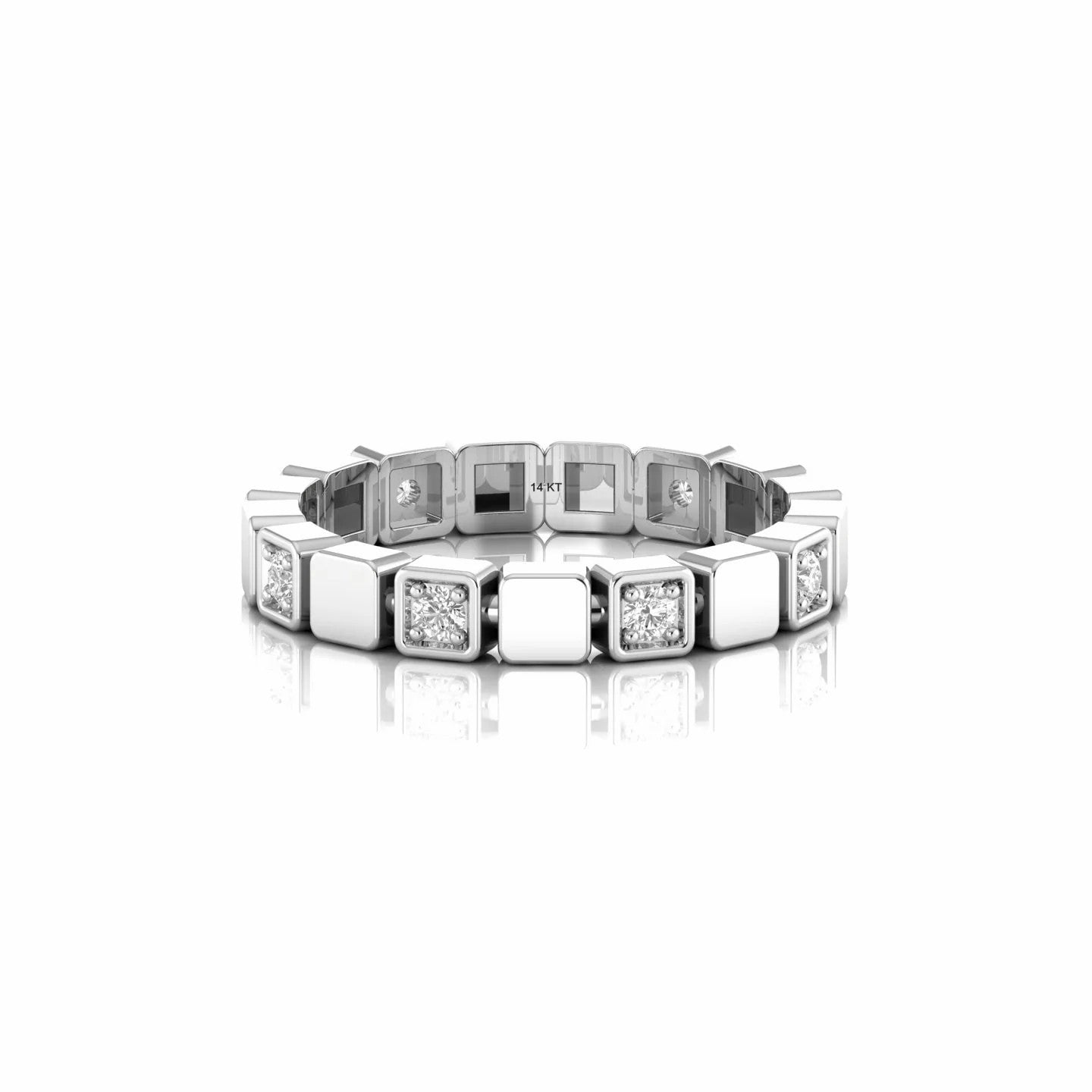 0.28 Carat Natural Diamond Full Eternity Wedding Band