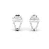 0.31 Carat Natural Diamond Designer Stud Earrings