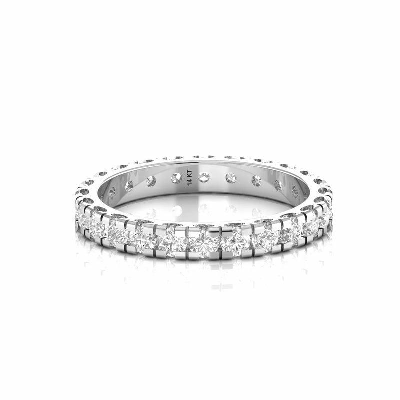 1.65 Carat Natural Diamond Full Eternity Wedding Band