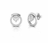 0.60 Carat Minimalist Natural Diamond Stud Earrings