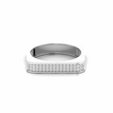 0.30 Carat Natural Diamond Square Designer Ring