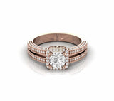 1.49 Carat Designer Natural Diamond Engagement Ring