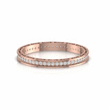 0.26 Carat Stackable Natural Diamond Eternity Wedding Band