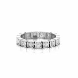 0.59 Carat Natural Diamond Eternity Wedding Band