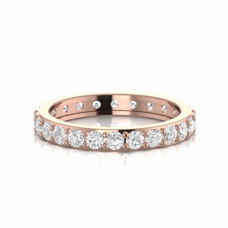 1.65 Carat Natural Diamond Full Eternity Wedding Band