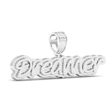 Natural Diamond 2.61 CT "Dreamer" Hip Hop Personalized Pendant