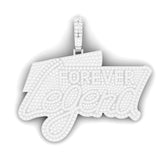 6.85 Carat Natural Diamond "Forever Legend" Hip Hop Customized Pendant